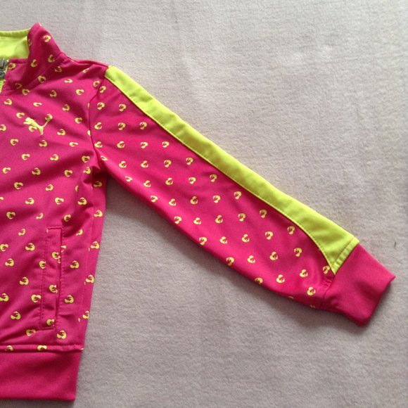 Puma Track Jacket, Girls' Size 5 - Picture 5 of 9